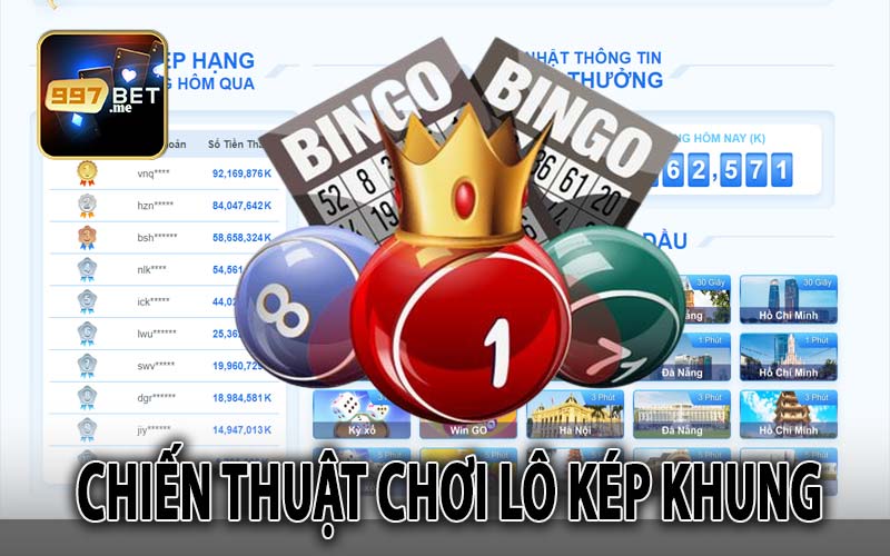 Chiến thuật chơi lô kép khung